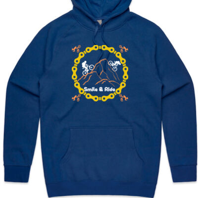 Smile and Ride  - AS Colour Supply Hoodie 2 Thumbnail